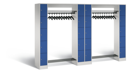 C+P Schließfach-Garderobe Classic mit 20 Fächern, Breite 2840 mm