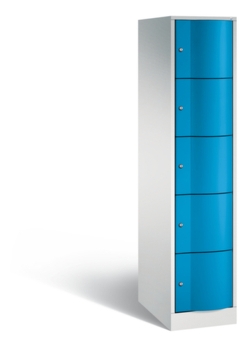 C+P Schließfachschrank Resisto, 5 Fächer
