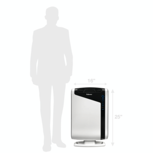 Fellowes Luftreiniger AeraMax® DX95 für große Räume, für Räume mit 28 - 42 m²