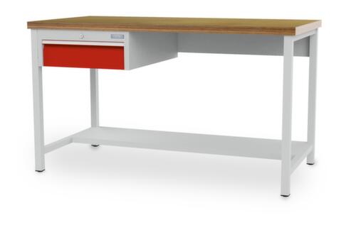 Bedrunka + Hirth Werkbank, 1 Schublade, 1/2 Ablageboden