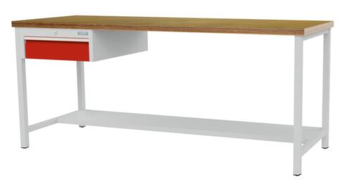 Bedrunka + Hirth Werkbank, 1 Schublade, 1/2 Ablageboden