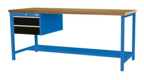 Bedrunka + Hirth Werkbank, 2 Schubladen, 1/2 Ablageboden