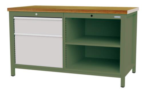 Bedrunka + Hirth Werkbank, 1 Schublade, 1 Schrank, 2 Ablageböden