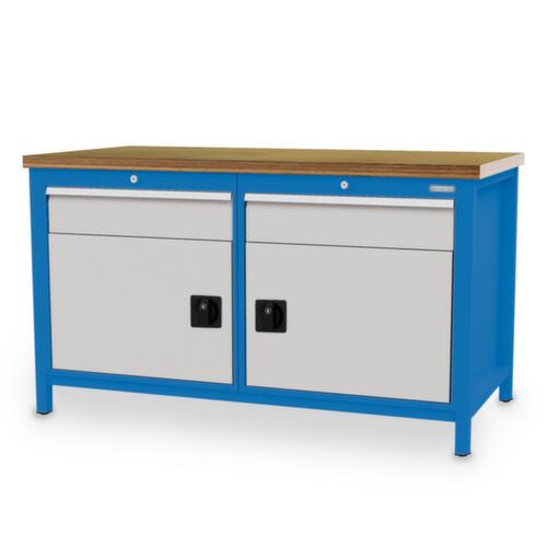 Bedrunka + Hirth Werkbank, 2 Schubladen, 2 Schränke