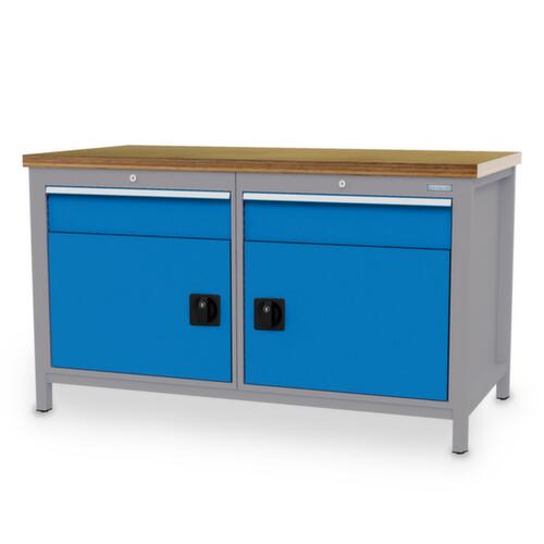 Bedrunka + Hirth Werkbank, 2 Schubladen, 2 Schränke