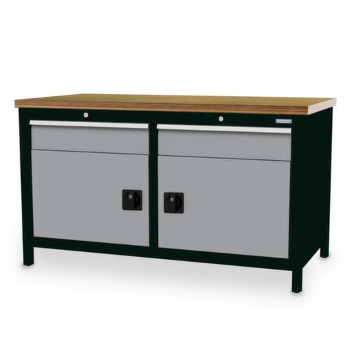 Bedrunka + Hirth Werkbank, 2 Schubladen, 2 Schränke