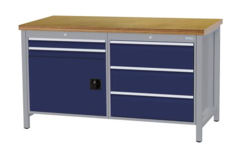 Bedrunka + Hirth Werkbank, 5 Schubladen, 1 Schrank