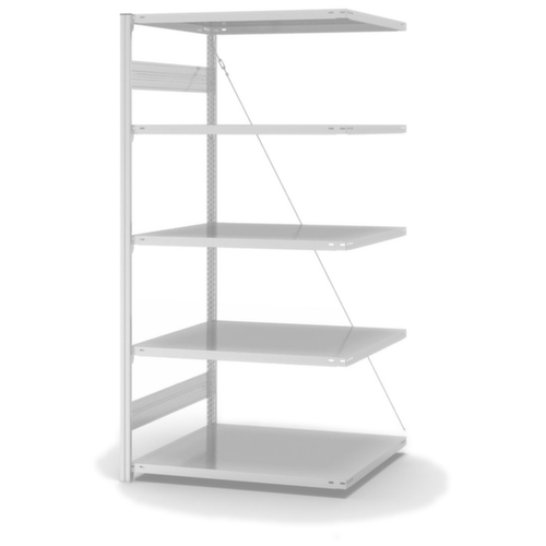 hofe Antibakterielles Regal AntiBac®, Höhe x Breite x Tiefe 2000 x 1010 x 835 mm, 5 Böden