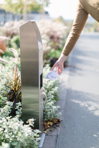 Edelstahl-Kombiascher BLOCK