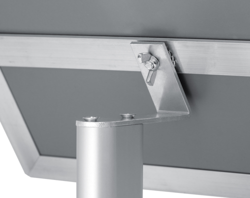 Standfuß CLASSIC für Klapprahmen, Höhe x Breite x Tiefe 1180 x 300 x 300 mm