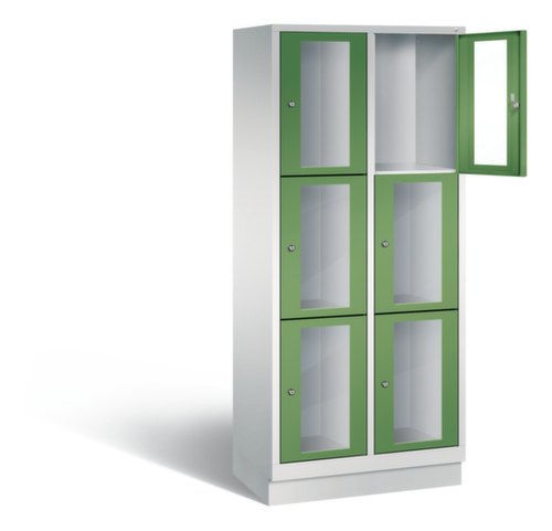 C+P Schließfachschrank Classic, 6 Fächer