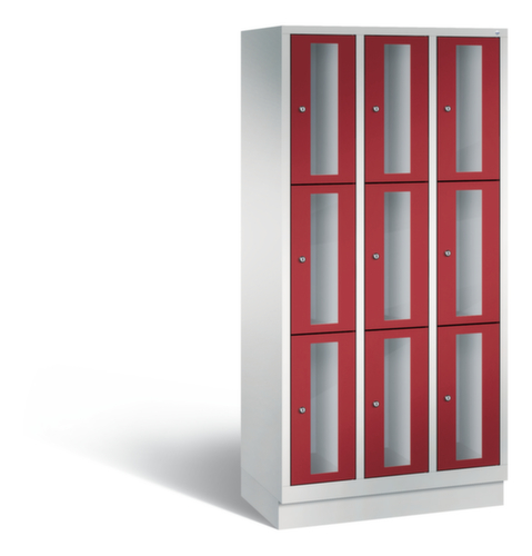 C+P Schließfachschrank Classic, 9 Fächer
