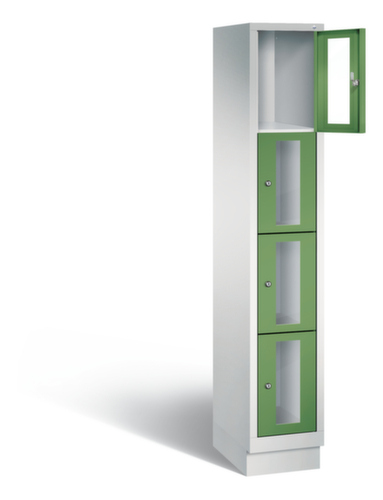 C+P Schließfachschrank Classic, 4 Fächer
