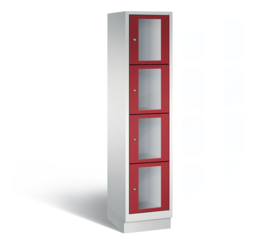 C+P Schließfachschrank Classic, 4 Fächer