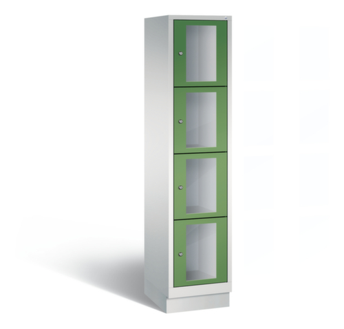 C+P Schließfachschrank Classic, 4 Fächer