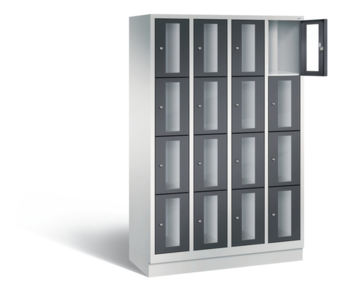 C+P Schließfachschrank Classic, 16 Fächer