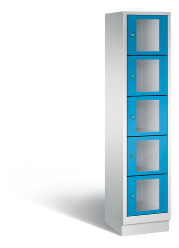 C+P Schließfachschrank Classic, 5 Fächer