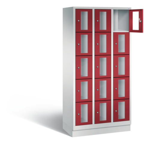 C+P Schließfachschrank Classic, 15 Fächer