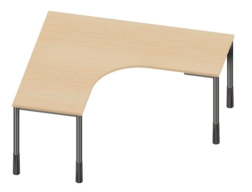 Nowy Styl Höhenverstellbarer Freiform-Schreibtisch E10