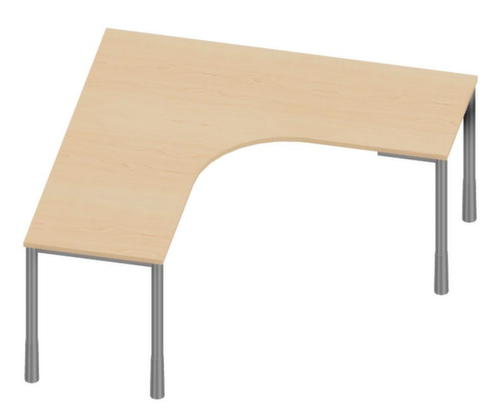 Nowy Styl Höhenverstellbarer Freiform-Schreibtisch E10