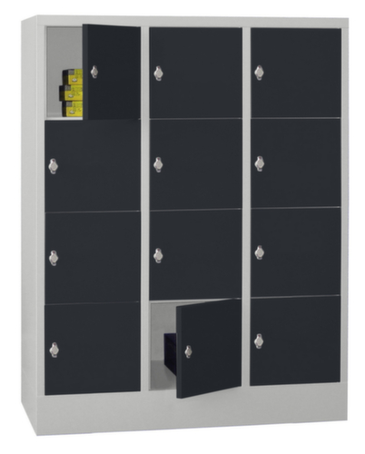 PAVOY Schließfachschrank Basis, 12 Fächer