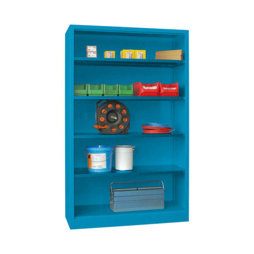 PAVOY Büroregal Basis mit Rückwand, Breite 1200 mm, 5 OH