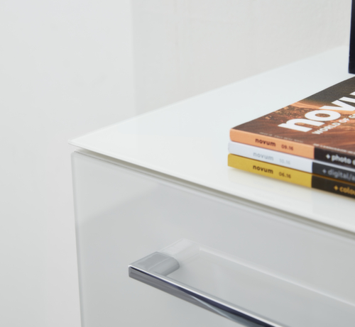 Rollcontainer GW-MONTERIA mit 3 Schubladen, 3 Schublade(n), weiß/weiß