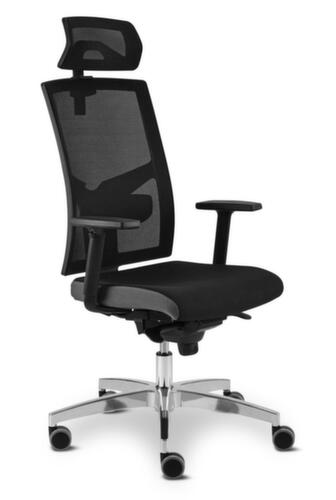 BĂŒrodrehstuhl Premium mit NetzrĂŒckenlehne