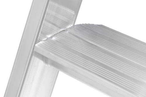 Hymer Stufenstehleiter 4126 mit Plattform, 7 profilierte Stufen