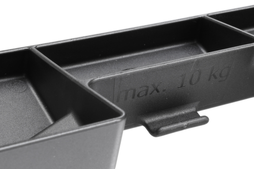 Hymer Stufenstehleiter 4126 mit Plattform, 7 profilierte Stufen