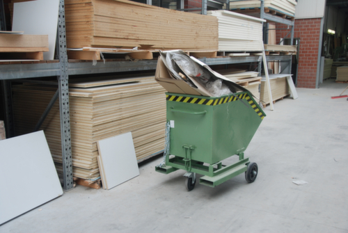 Bauer Späne-Kippwagen SKW-ET 1000 mit Ablasshahn