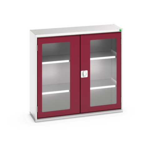 bott Flügeltürenschrank verso mit Sichtfenstern, Breite 1050 mm