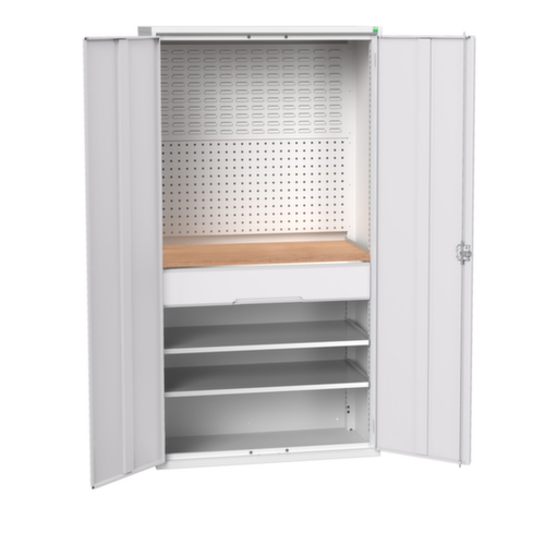 bott Loch-/Schlitzplattenschrank verso, 1 Schublade(n)