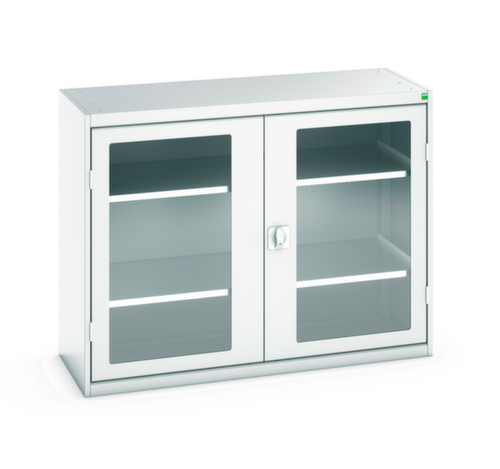 bott Flügeltürenschrank verso mit Sichtfenstern, Breite 1300 mm
