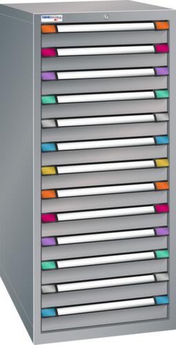 Thurmetall Schubladenschrank mit Breite 605 mm, 13 Schublade(n)