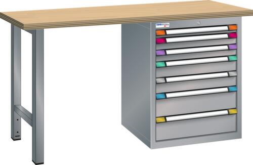 Thurmetall Werkbank, 7 Schubladen