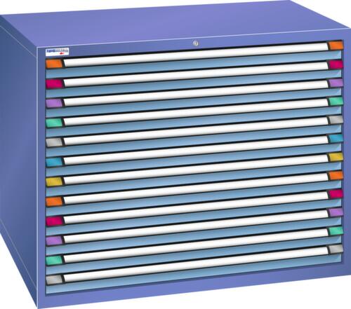 Thurmetall Schubladenschrank mit Breite 1205 mm, 12 Schublade(n)