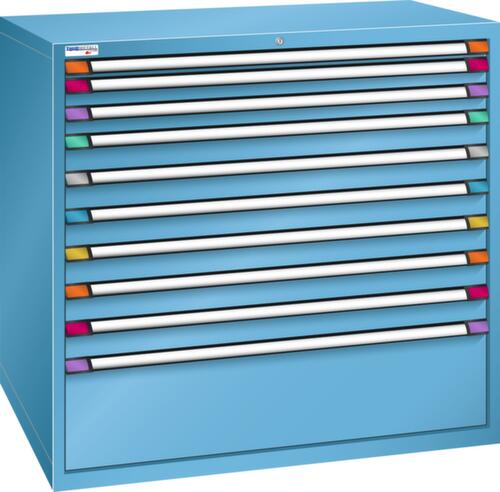 Thurmetall Schubladenschrank mit Breite 1205 mm, 10 Schublade(n)