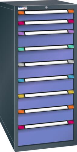 Thurmetall Schubladenschrank mit Breite 605 mm, 9 Schublade(n)