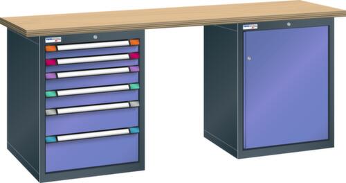 Thurmetall Werkbank, 6 Schubladen, 1 Schrank
