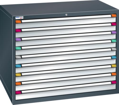 Thurmetall Schubladenschrank mit Breite 1205 mm, 9 Schublade(n)