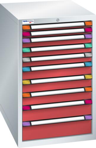 Thurmetall Schubladenschrank mit Breite 605 mm, 10 Schublade(n)