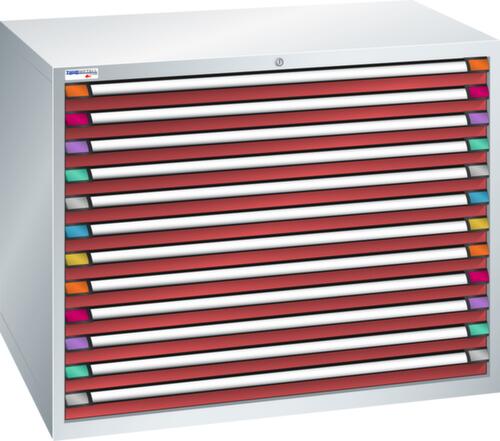 Thurmetall Schubladenschrank mit Breite 1205 mm, 12 Schublade(n)