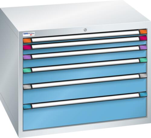 Thurmetall Schubladenschrank mit Breite 1005 mm, 6 Schublade(n)