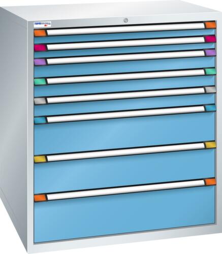 Thurmetall Schubladenschrank mit Breite 1005 mm, 8 Schublade(n)