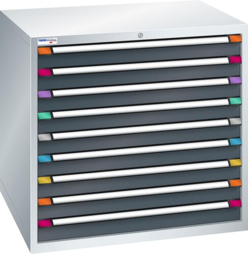 Thurmetall Schubladenschrank mit Breite 1005 mm, 9 Schublade(n)
