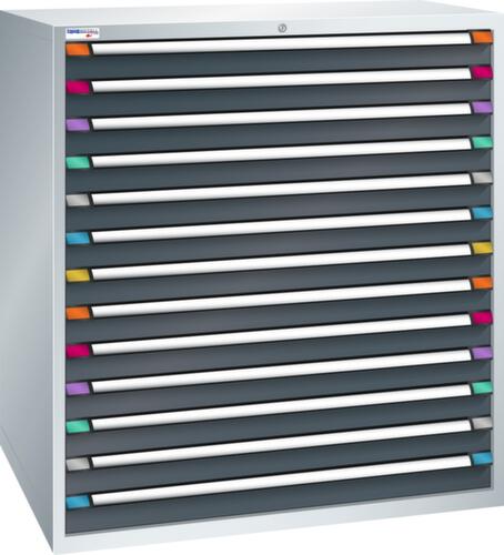 Thurmetall Schubladenschrank mit Breite 1205 mm, 13 Schublade(n)