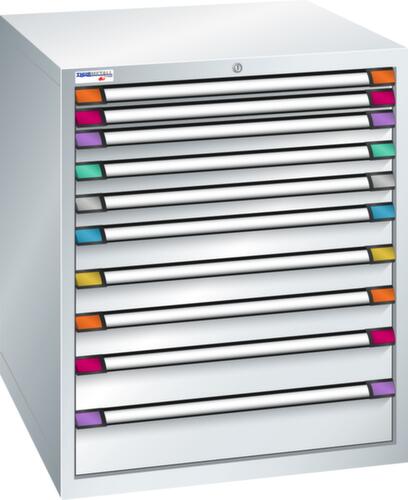 Thurmetall Schubladenschrank mit Breite 805 mm, 10 Schublade(n)