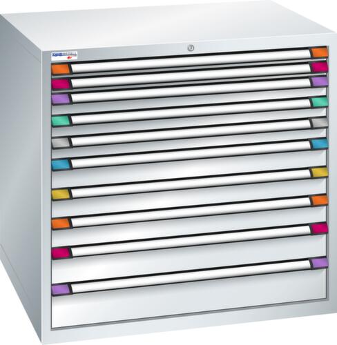 Thurmetall Schubladenschrank mit Breite 1005 mm, 10 Schublade(n)