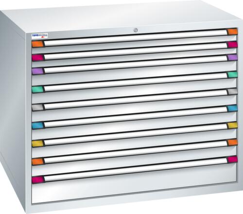 Thurmetall Schubladenschrank mit Breite 1205 mm, 9 Schublade(n)